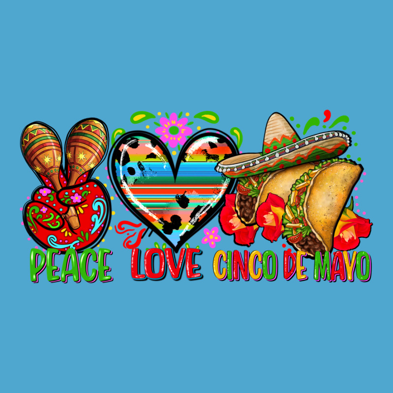 Peace Love Cinco De Mayo Premium Hoodie by FaDigitalArtStudio | Teevron
