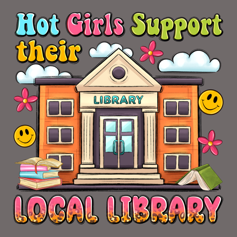 Hot Girls Support Their Local Library Urban Heavy Tee by Artiststas | Teevron