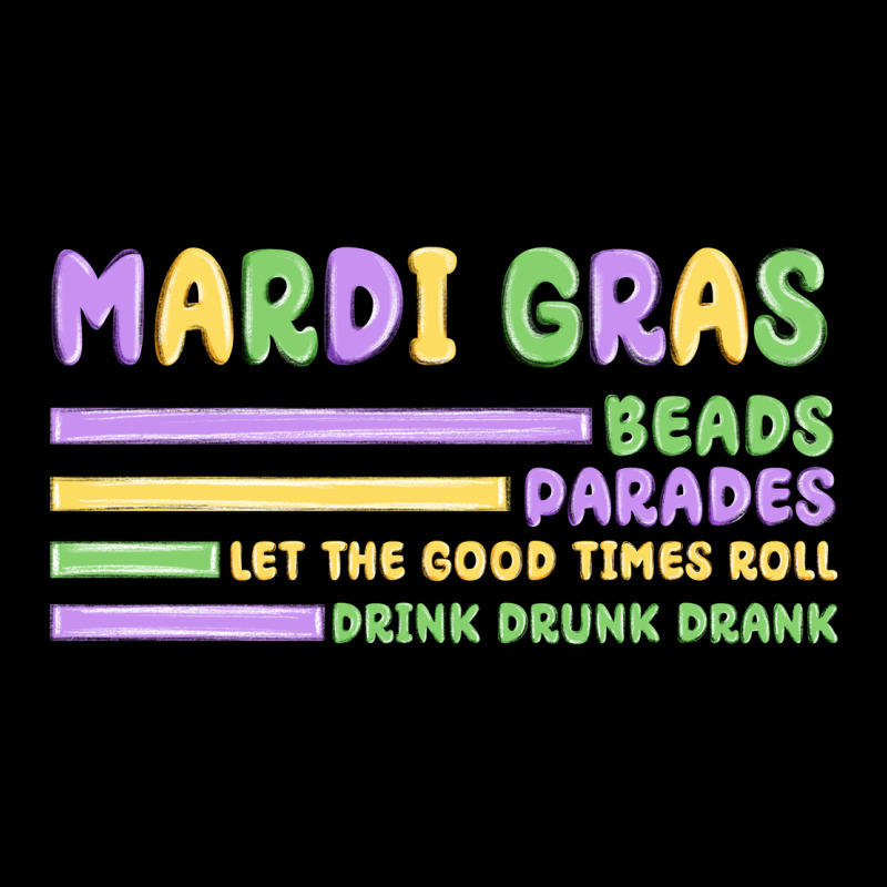 Mardi Gras Beads Premium Tee by MaliasSmallBusiness | Teevron
