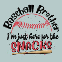 Baseball Brother I'm Just Here For The Snacks Heavy Core Tee | Teevron