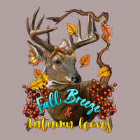 Fall Breeze And Autumn Leaves Deer Vintage Hoodie | Teevron