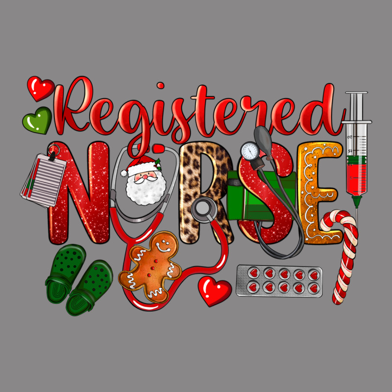 Registered Nurse Christmas Vintage Tee by LillyAllenDesigns | Teevron