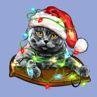 Christmas Scottish Fold Cat Classic Tee | Teevron