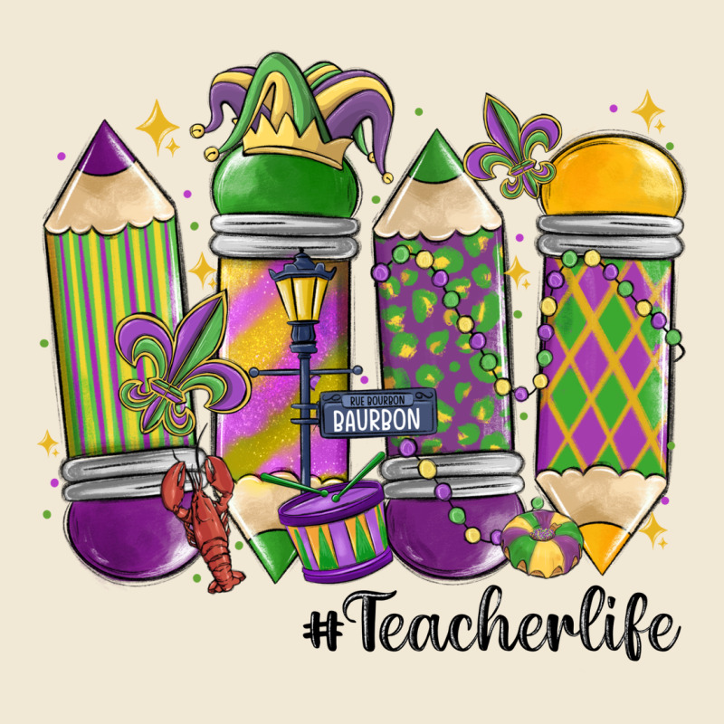 Mardi Gras Teacher Life Premium Tee by MaliasSmallBusiness | Teevron