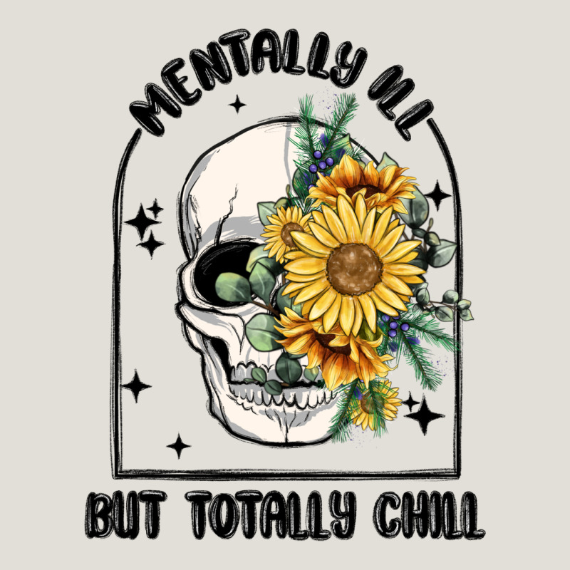 Mentally Ill But Totally Chill Heavy Core Tee by MaliasSmallBusiness | Teevron