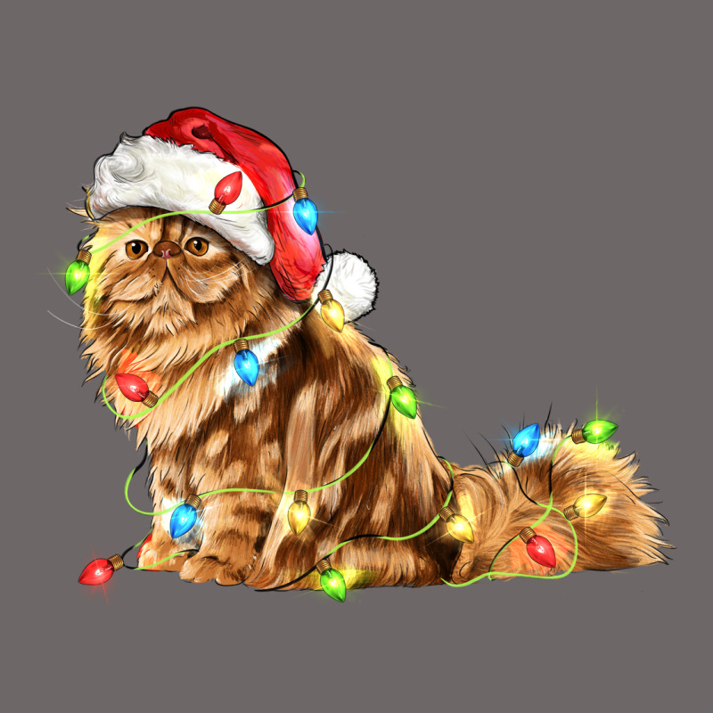 Christmas Persian Cat Classic Tee by LillyAllenDesigns | Teevron
