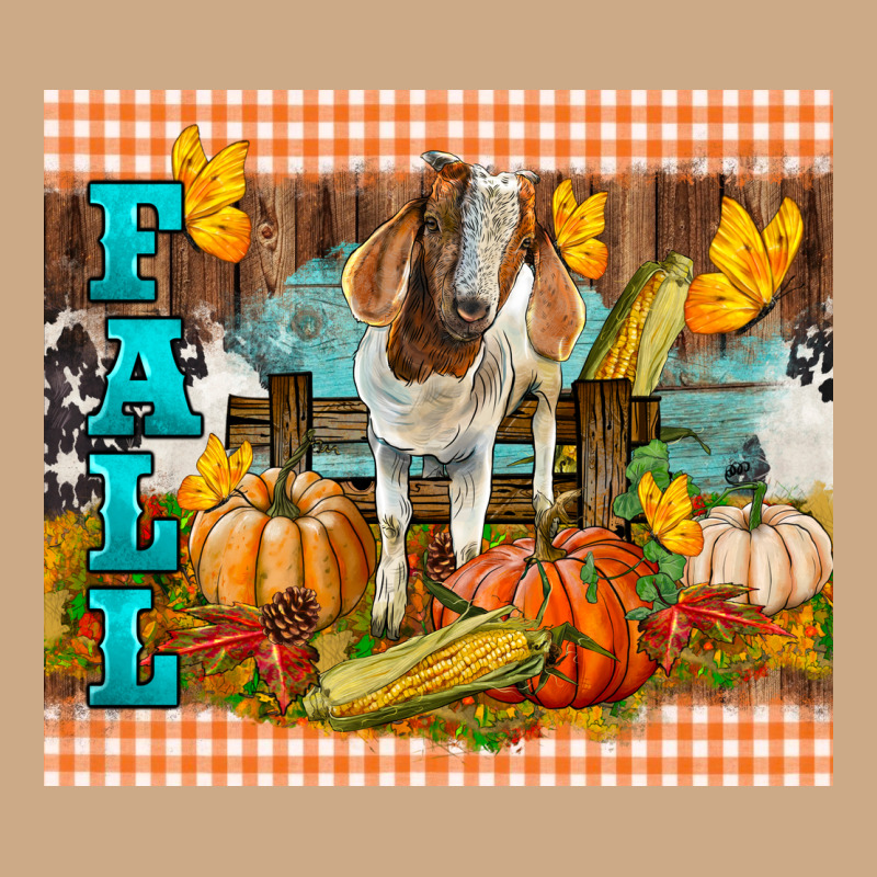 Fall With Baby Goat Vintage Hoodie by LillyAllenDesigns | Teevron