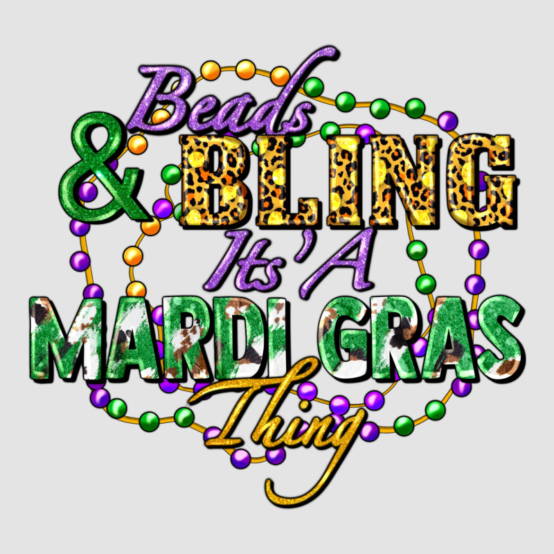 Heads And Bling It's' A Mardi Gras Thing Premium Sweatshirt by FaDigitalArtStudio | Teevron