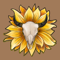 Sunflower Bull Skull Classic Tee | Teevron