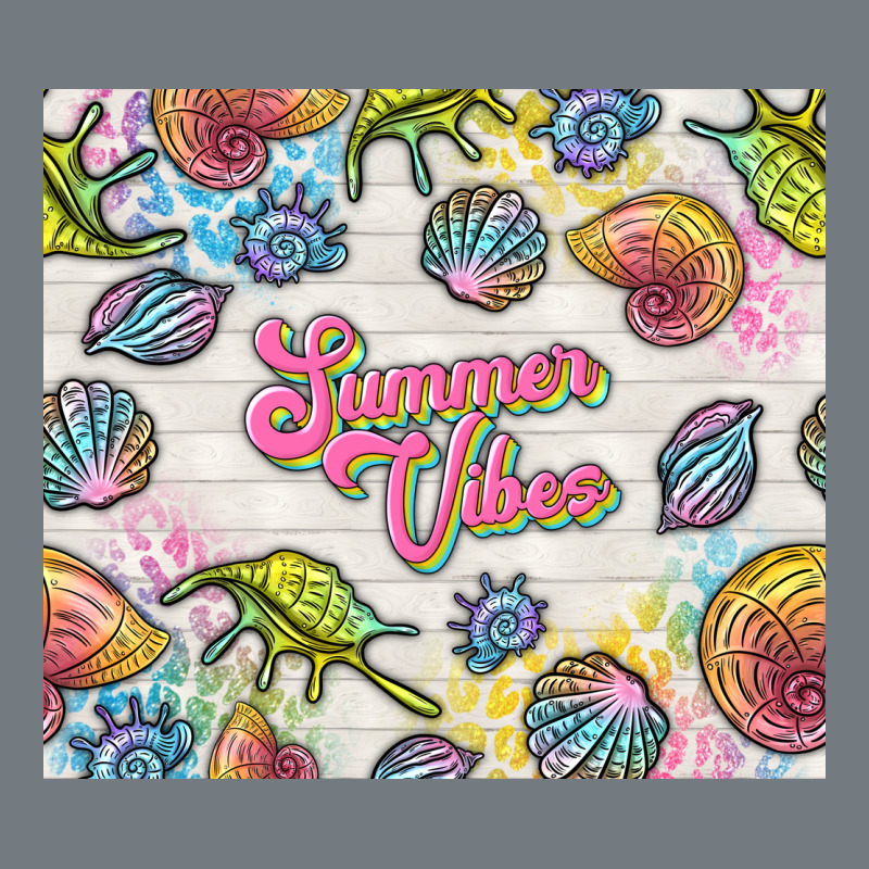 Summer Vibes With Sea Shells Heavyweight Sweatshirt by TumblerDesignByShophia | Teevron