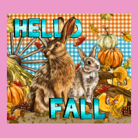 Hello Fall Rabbit Urban Hoodie | Teevron