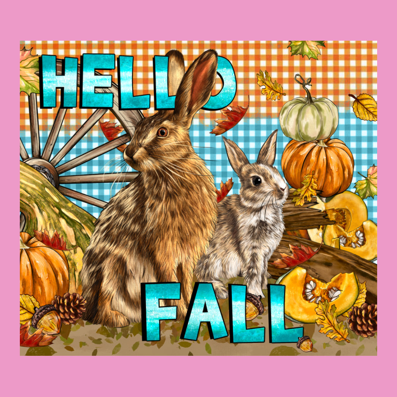 Hello Fall Rabbit Urban Hoodie by LillyAllenDesigns | Teevron