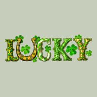 St. Patrick's Day Lucky With Clovers And Horseshoe Ladies Tee | Teevron