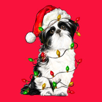 Christmas Shih Tzu Dog Classic Tee | Teevron