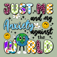 Just Me And My Anxiety Against The World Urban Heavy Tee | Teevron
