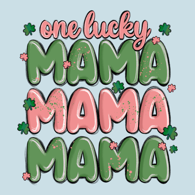 One Lucky Mama Ladies Tee by MaliasSmallBusiness | Teevron