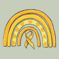 Childhood Cancer Awareness Rainbow Ladies Tee | Teevron