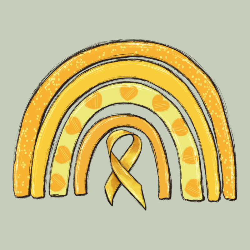 Childhood Cancer Awareness Rainbow Ladies Tee by MaliasSmallBusiness | Teevron