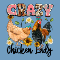 Crazy Chicken Lady Urban Heavy Tee | Teevron