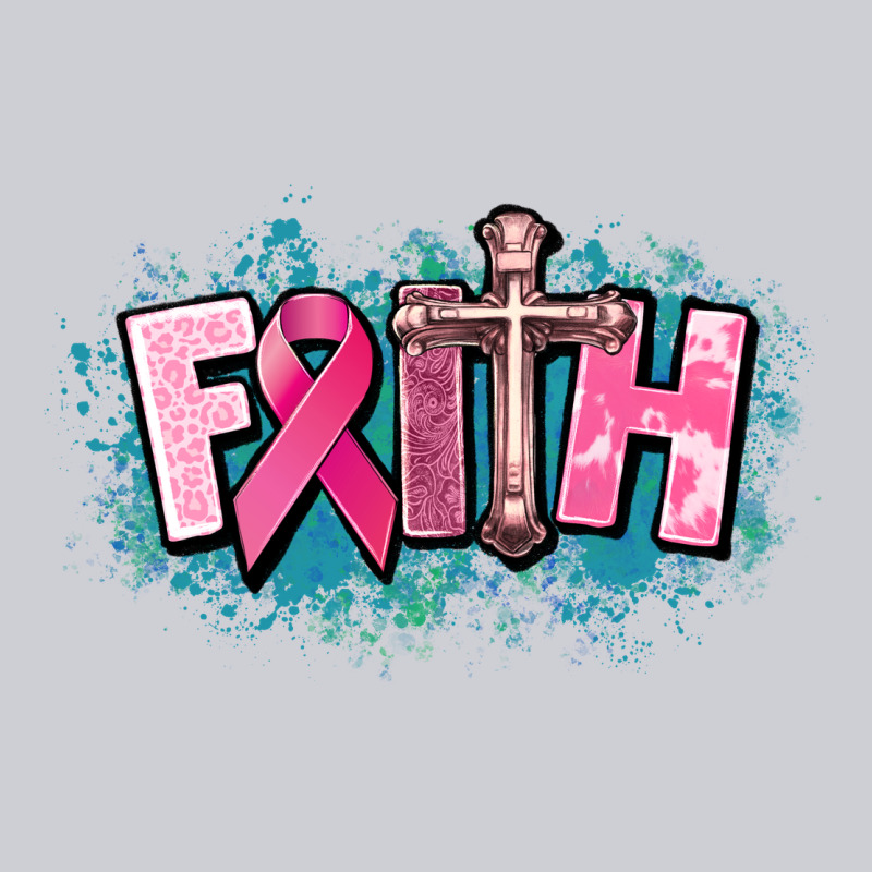Cancer Faith Cross Heavyweight Sweatshirt by HowdyJamesFarm | Teevron