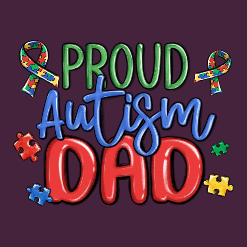 Proud Autism Dad Premium Tee by MaliasSmallBusiness | Teevron
