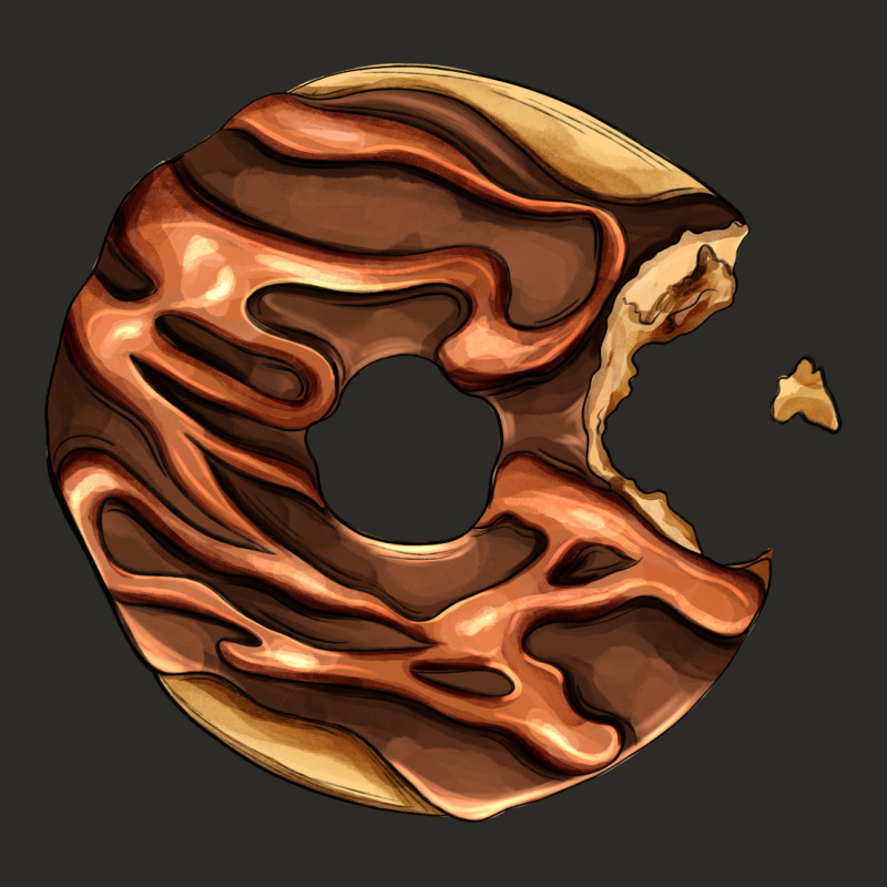 Chocolate Donut Heavy Core Tee by AdoDesignShop | Teevron