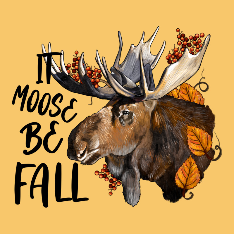 It Moose Be Fall Vintage Hoodie by LillyAllenDesigns | Teevron
