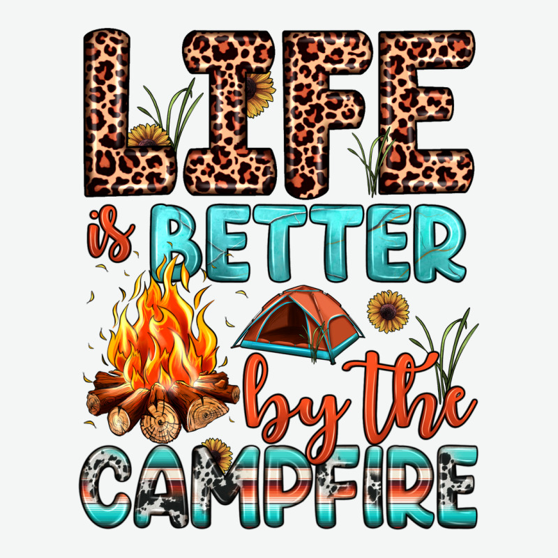 Life Is Better By The Campfire Urban Heavy Tee by JahusDesignShop | Teevron