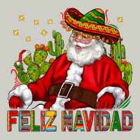 Feliz Navidad Santa With Cactus Heavyweight Hoodie | Teevron