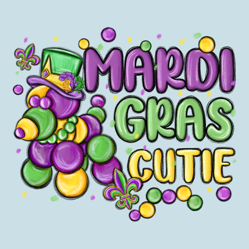 Mardi Gras Cutie Ladies Tee by MaliasSmallBusiness | Teevron