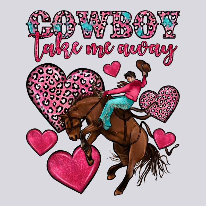 Cowboy Take Me Away Zipper Hoodie by OliviaCreatesArt | Teevron