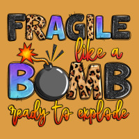 Fragile Like A Bomb Ready To Explode Urban Heavy Tee | Teevron