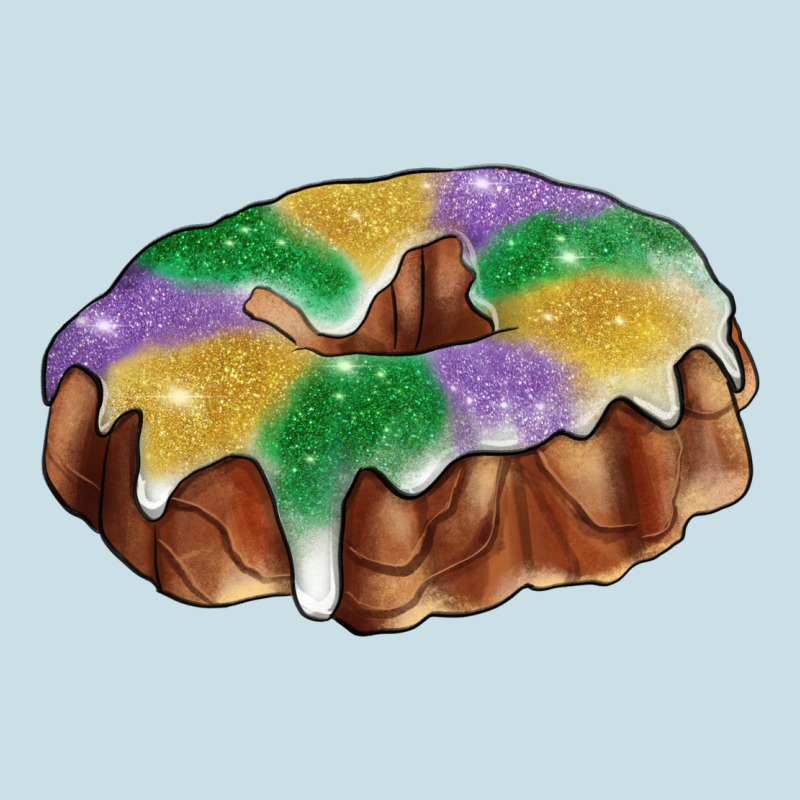 Mardi Gras King Cake Ladies Tee by RanaPortraitStore | Teevron