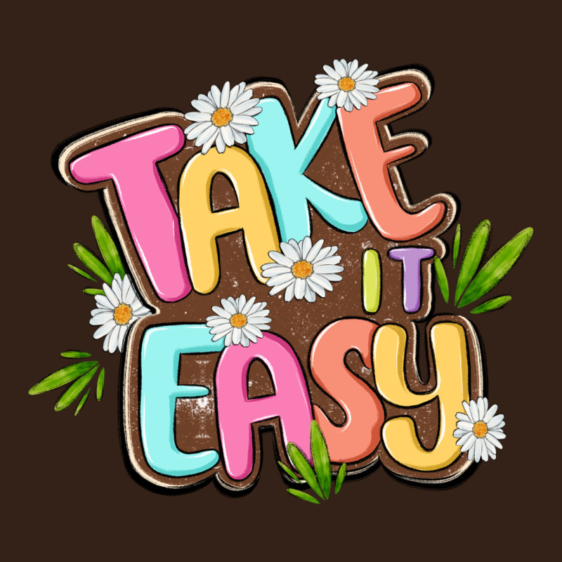 Take It Easy Heavy Core Tee by MaliasSmallBusiness | Teevron