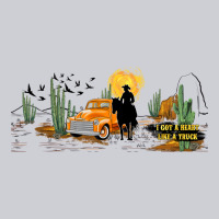 Western I Got A Heart Like A Truck Heavyweight Sweatshirt | Teevron