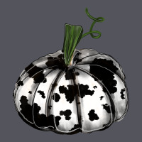 Watercolor Cowhide Halloween Pumpkin Vintage Hoodie | Teevron