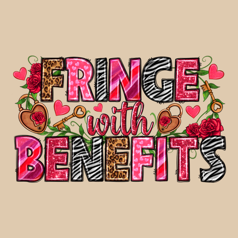 Fringe With Benefits Valentine's Day Heavyweight Sweatshirt by HowdyJamesFarm | Teevron