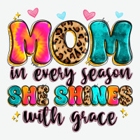 Mom In Every Season She Shines With Grace Urban Heavy Tee | Teevron