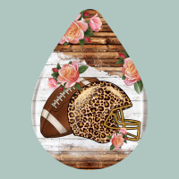 American Football And Western Roses Teardrop Premium Sweatshirt | Teevron