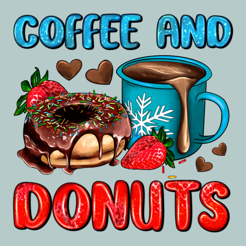 Coffee And Donuts Heavy Core Tee by AdoDesignShop | Teevron