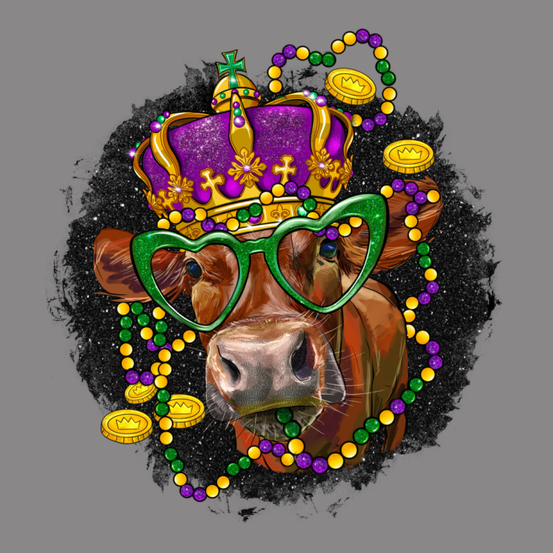 Mardi Gras Red Angus Vintage Tee by LillyAllenDesigns | Teevron