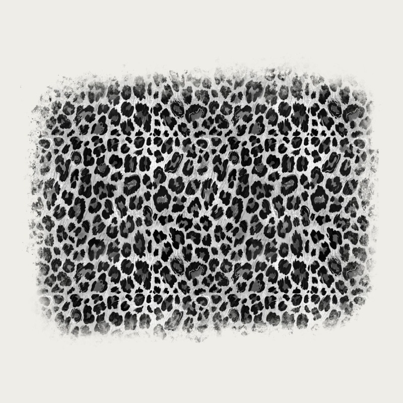 Grey Leopard Background Zipper Hoodie by OliviaCreatesArt | Teevron