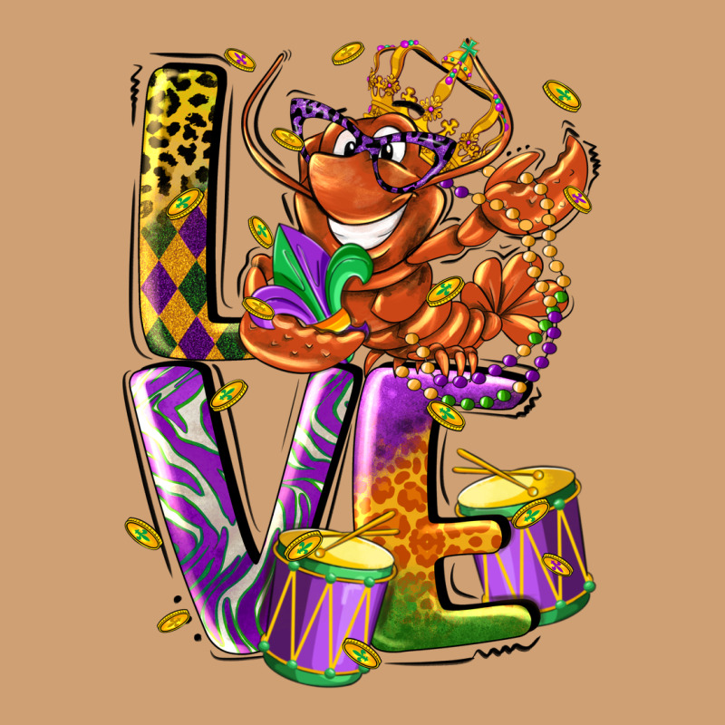 Mardi Gras Love Vintage Tee by LillyAllenDesigns | Teevron