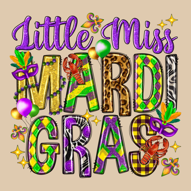 Little Miss Mardi Gras Hjf Heavyweight Sweatshirt by HowdyJamesFarm | Teevron