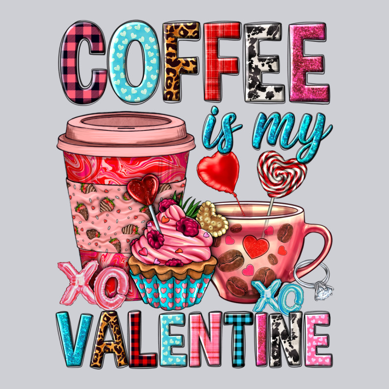 Coffee Is My Valentine Valentine's Day Heavyweight Sweatshirt by HowdyJamesFarm | Teevron