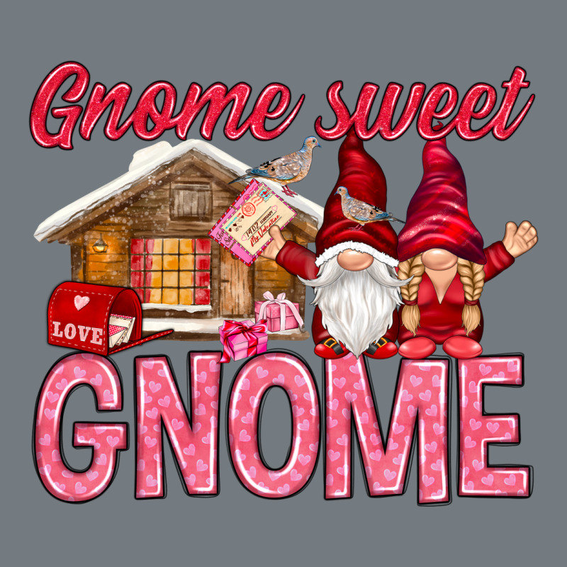 Gnome Sweet Gnome Valentine's Day Heavyweight Sweatshirt by HowdyJamesFarm | Teevron