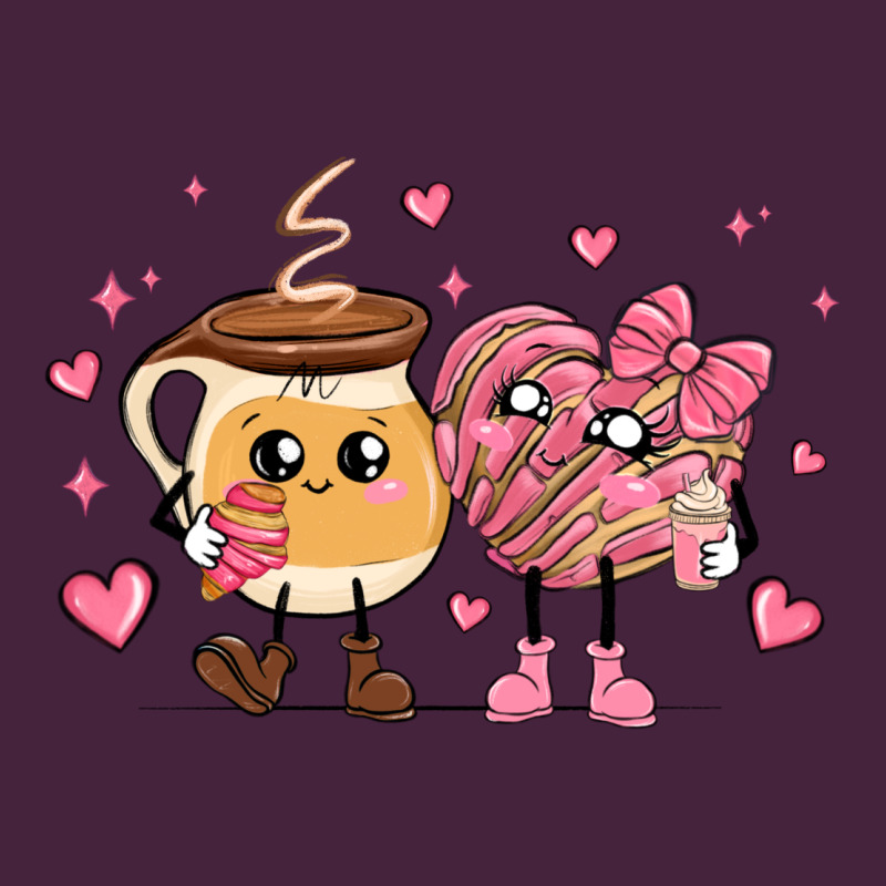Valentines  Day Conchas And Cafecito Premium Tee by MaliasSmallBusiness | Teevron
