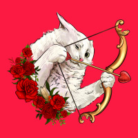 Cupid Cat Zipper Hoodie | Teevron