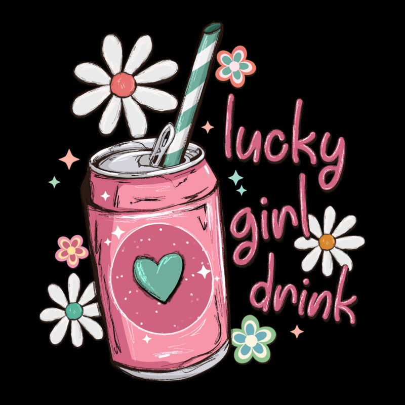 Lucky Girl Drink Heavy Core Tee by MaliasSmallBusiness | Teevron