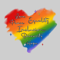 Kindness Equality Peace Love Inclusion Diversity H Premium Tee | Teevron